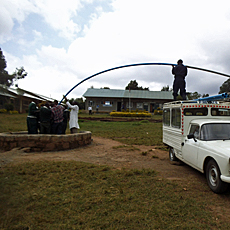 New Handpump Being Installed